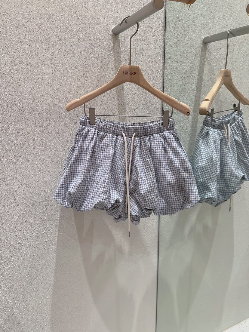 MARKE-P東大門直郵女士新品真品人氣職業26春夏裙褲格子MARKE-P裙褲圖色2