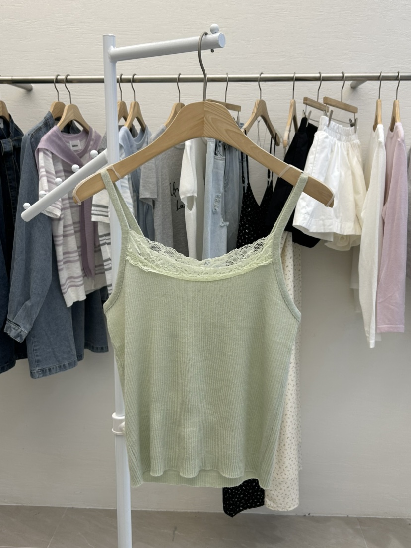 MILK TEA韓國直郵女裝新款人氣推薦時尚熱賣套裝套裝蕾絲MILK TEA套裝