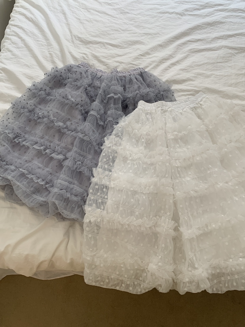 MAISONDEGLORY韓國直郵女士新品26春夏職業熱賣長裙荷葉邊MAISON DE GLORY長裙