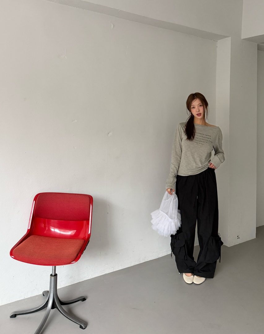 ZITTEN東大門代購女裝新款26春夏推薦熱賣人氣休閑褲口袋ZITTEN休閑褲