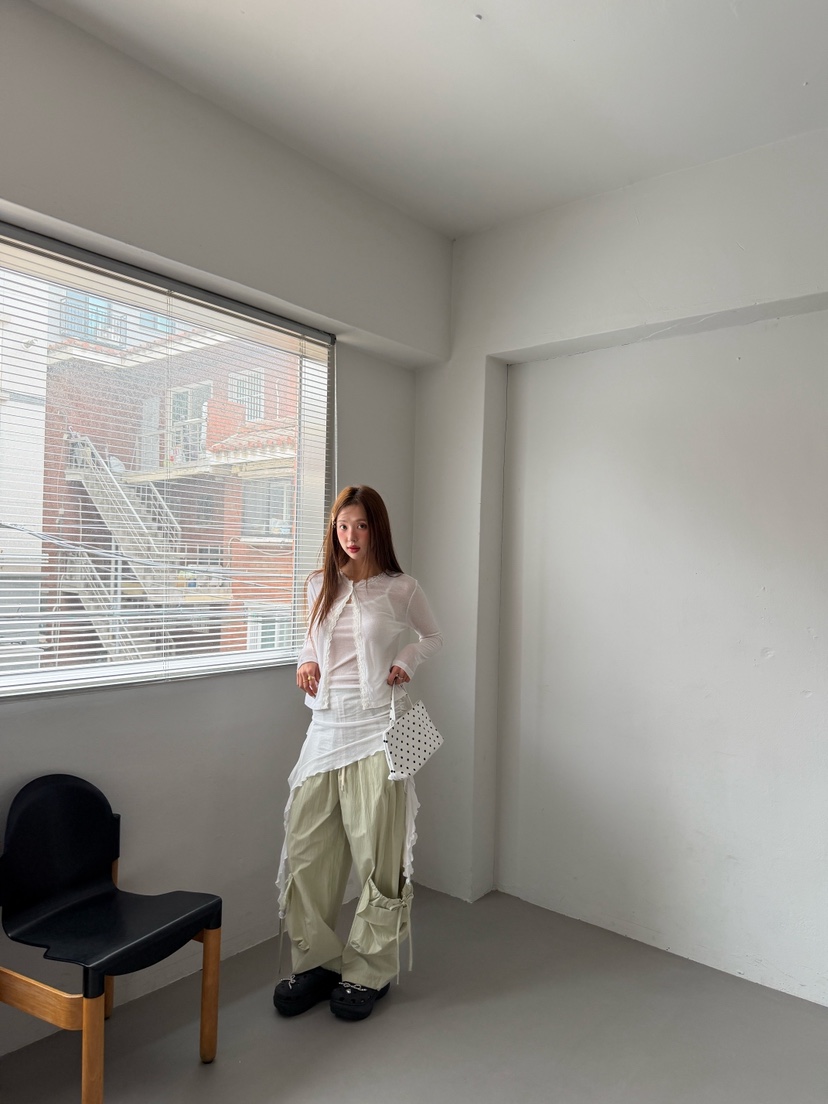 ZITTEN東大門代購女裝新款26春夏推薦熱賣人氣休閑褲口袋ZITTEN休閑褲