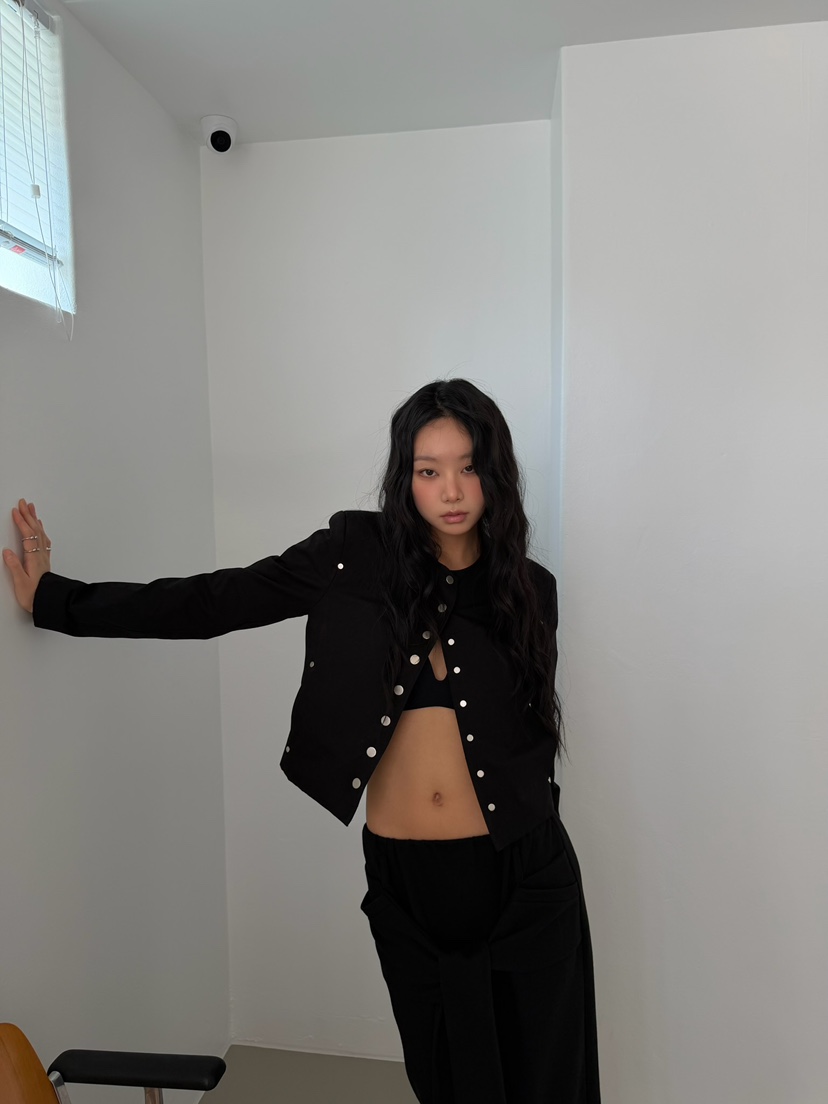 AWESOMESAUCE東大門實拍女士新品時尚職業人氣26春夏夾克AWESOME SAUCE夾克