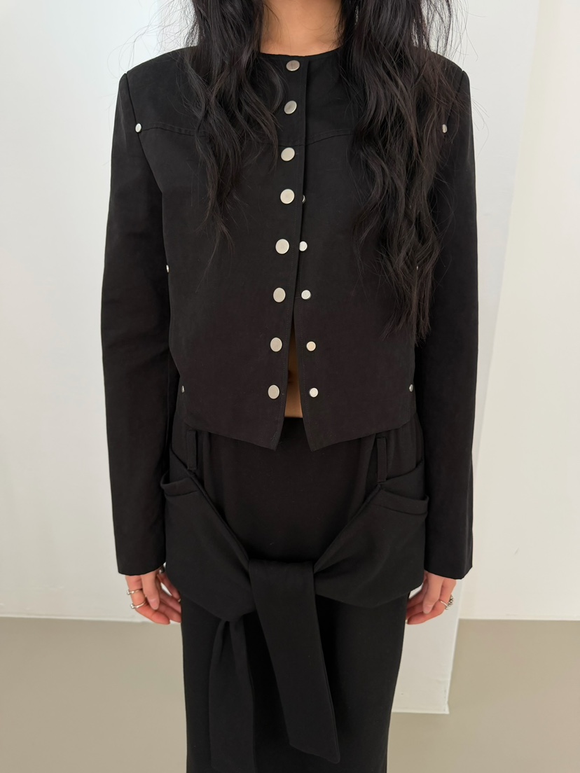 AWESOMESAUCE東大門實拍女士新品時尚職業人氣26春夏夾克AWESOME SAUCE夾克