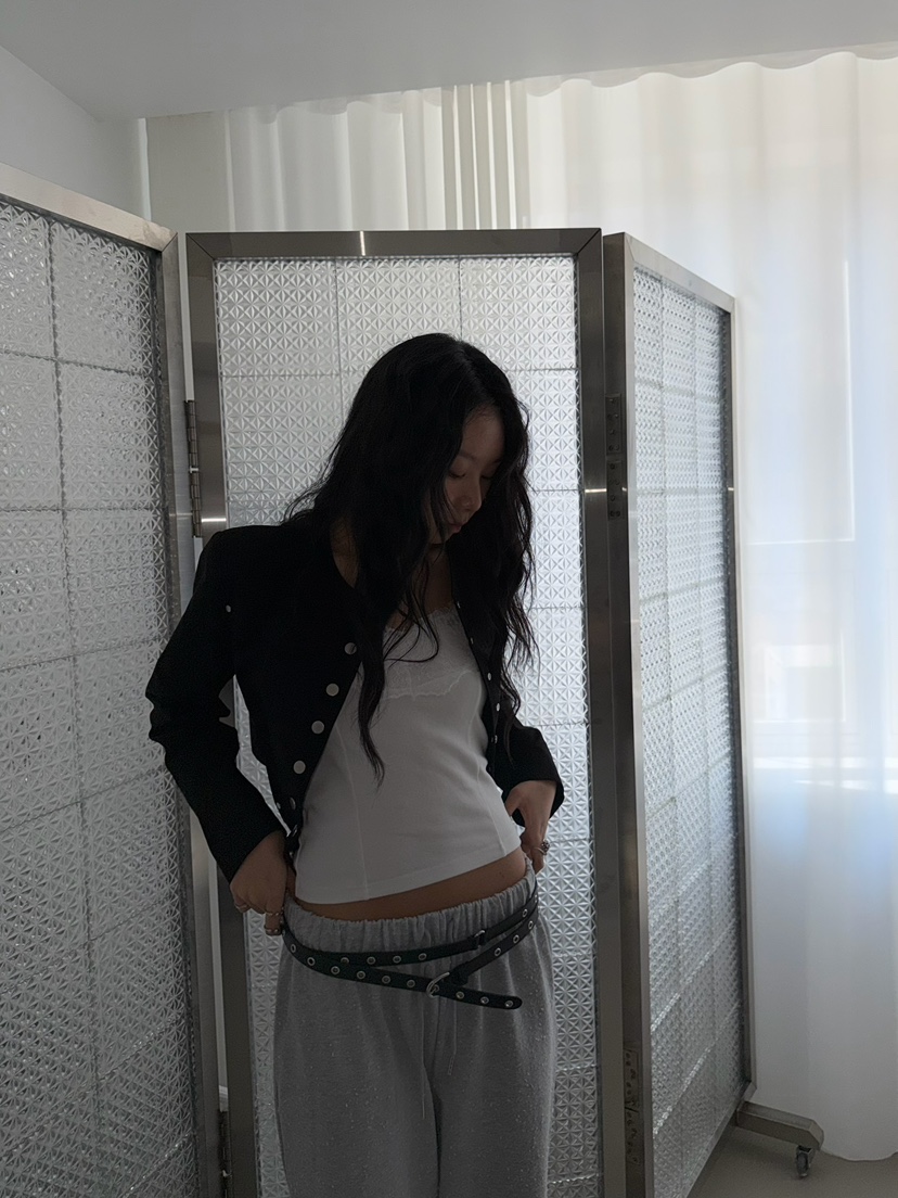 AWESOMESAUCE東大門實拍女士新品時尚職業人氣26春夏夾克AWESOME SAUCE夾克