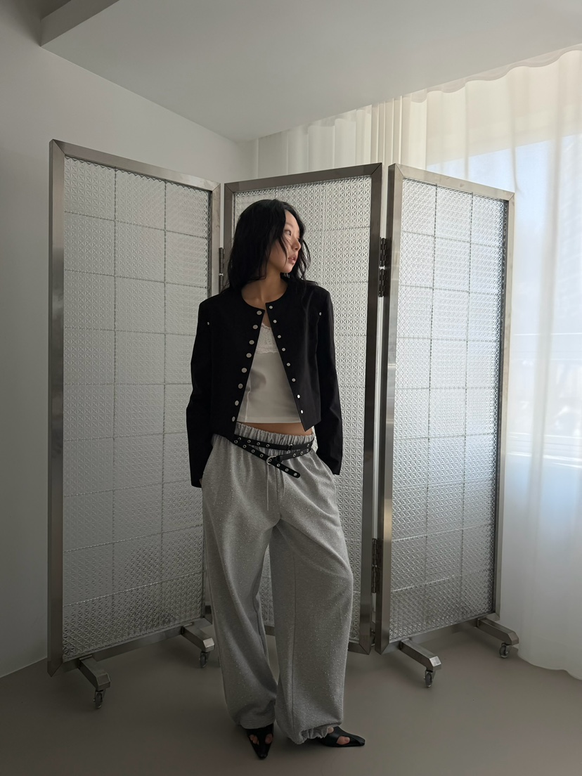 AWESOMESAUCE東大門實拍女士新品時尚職業人氣26春夏夾克AWESOME SAUCE夾克