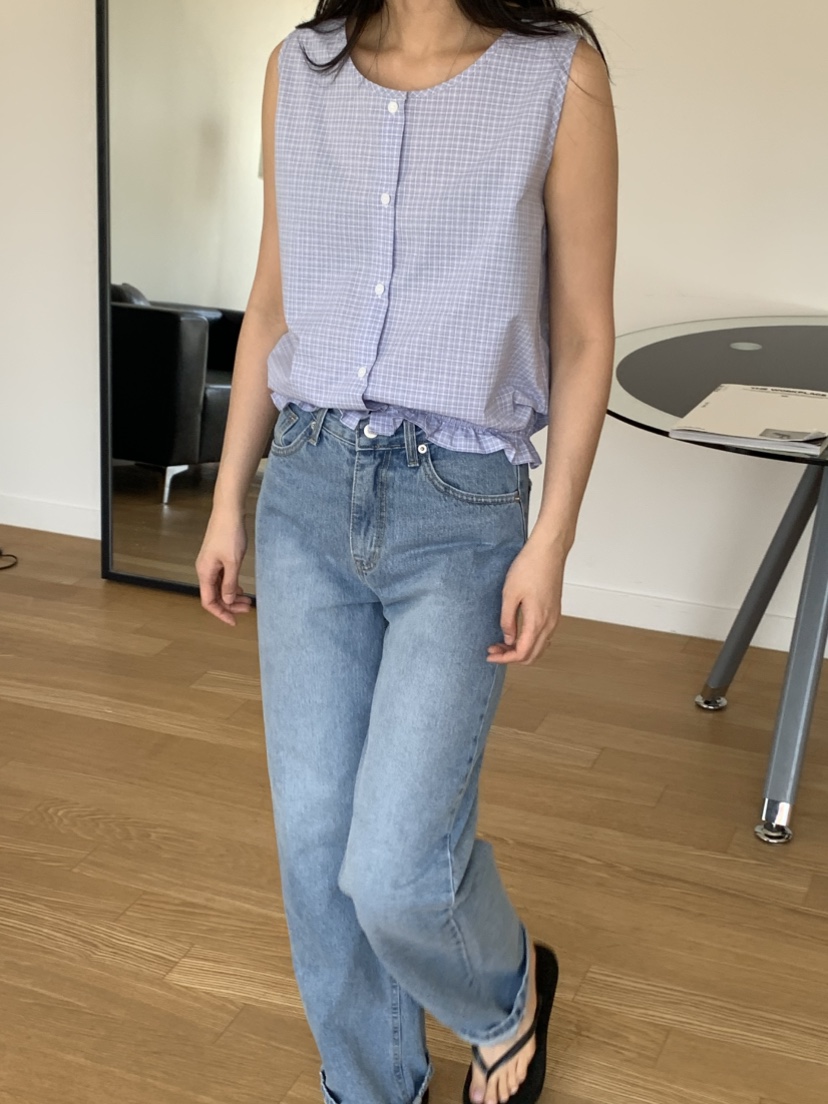 NOUVEAU東大門代購女裝新品推薦真品職業人氣襯衫蕾絲衫格子NOUVEAU襯衫/蕾絲衫