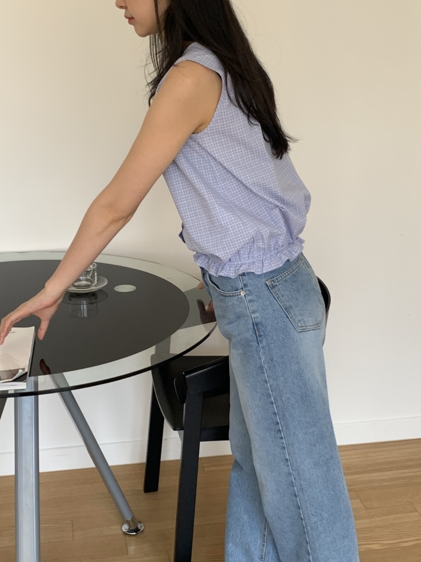 NOUVEAU東大門代購女裝新品推薦真品職業人氣襯衫蕾絲衫格子NOUVEAU襯衫/蕾絲衫