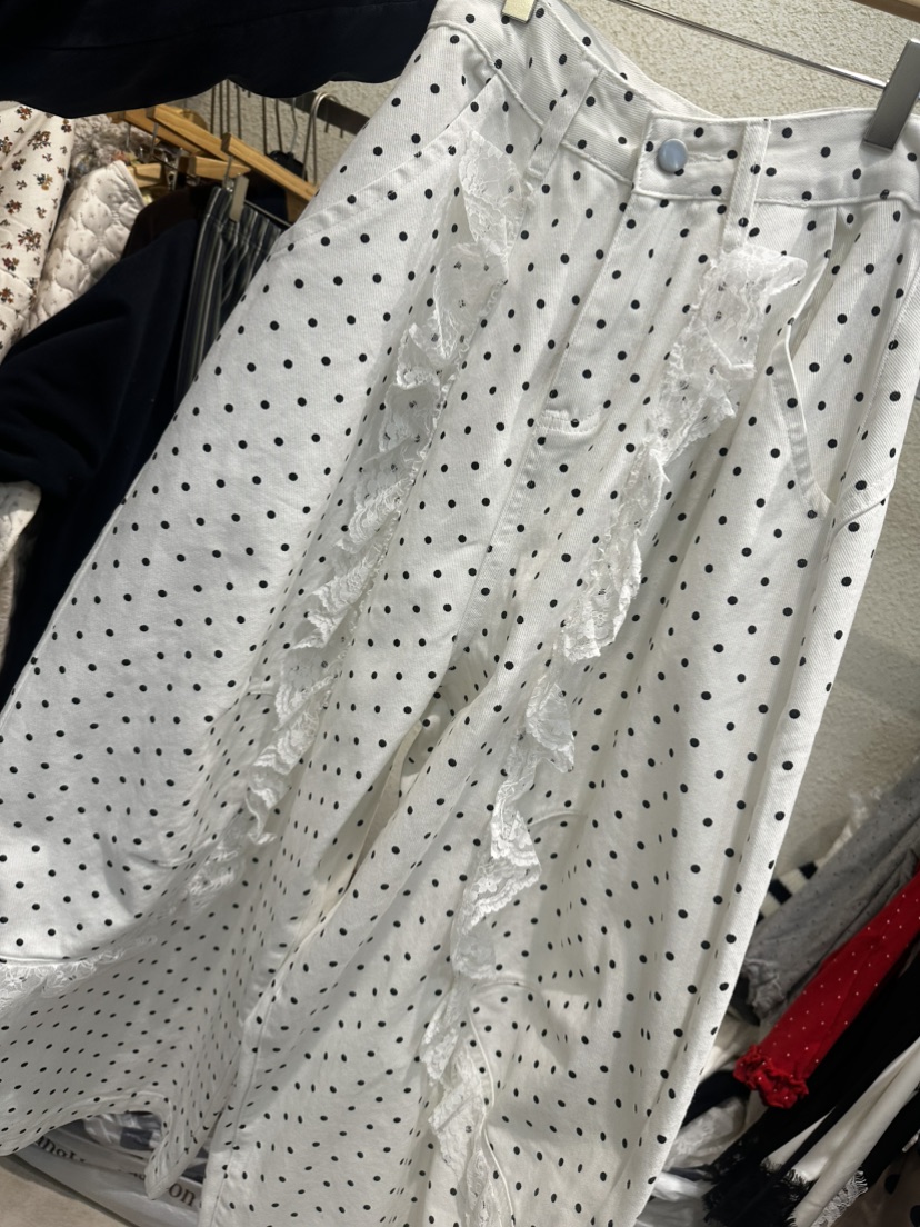 MAISONDEGLORY東大門直郵女裝新款時尚真品人氣休閑褲蕾絲MAISON DE GLORY休閑褲