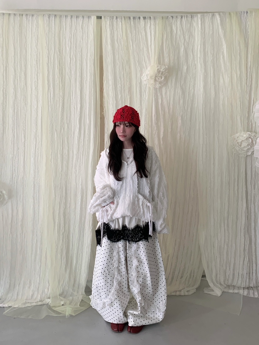 MAISONDEGLORY東大門直郵女裝新款時尚真品人氣休閑褲蕾絲MAISON DE GLORY休閑褲