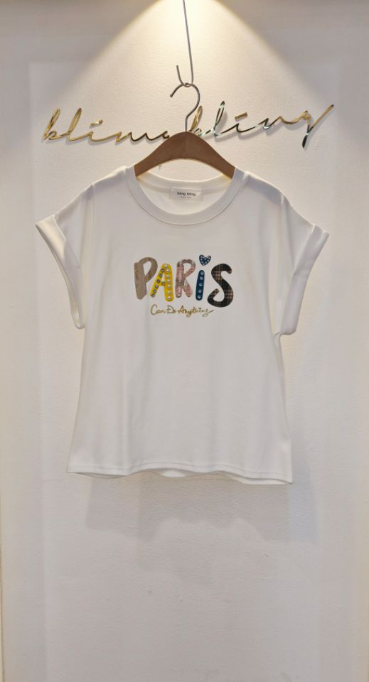 BLING BLING-S/RICO東大門實拍女士新品26春夏推薦T恤BLING BLING-S/RICOT恤