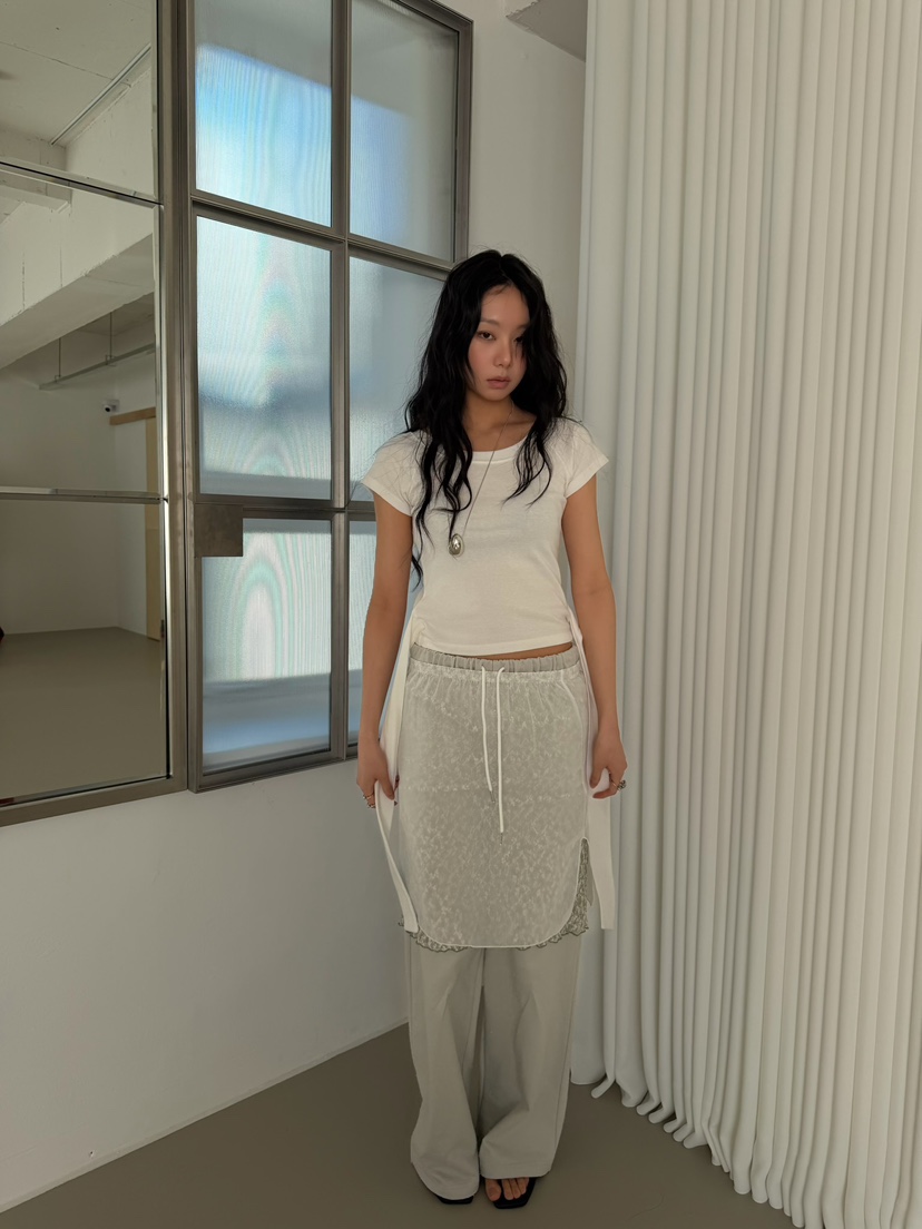 AWESOMESAUCE東大門直郵女士新品休閑人氣職業半身裙中短裙AWESOME SAUCE半身裙/中短裙