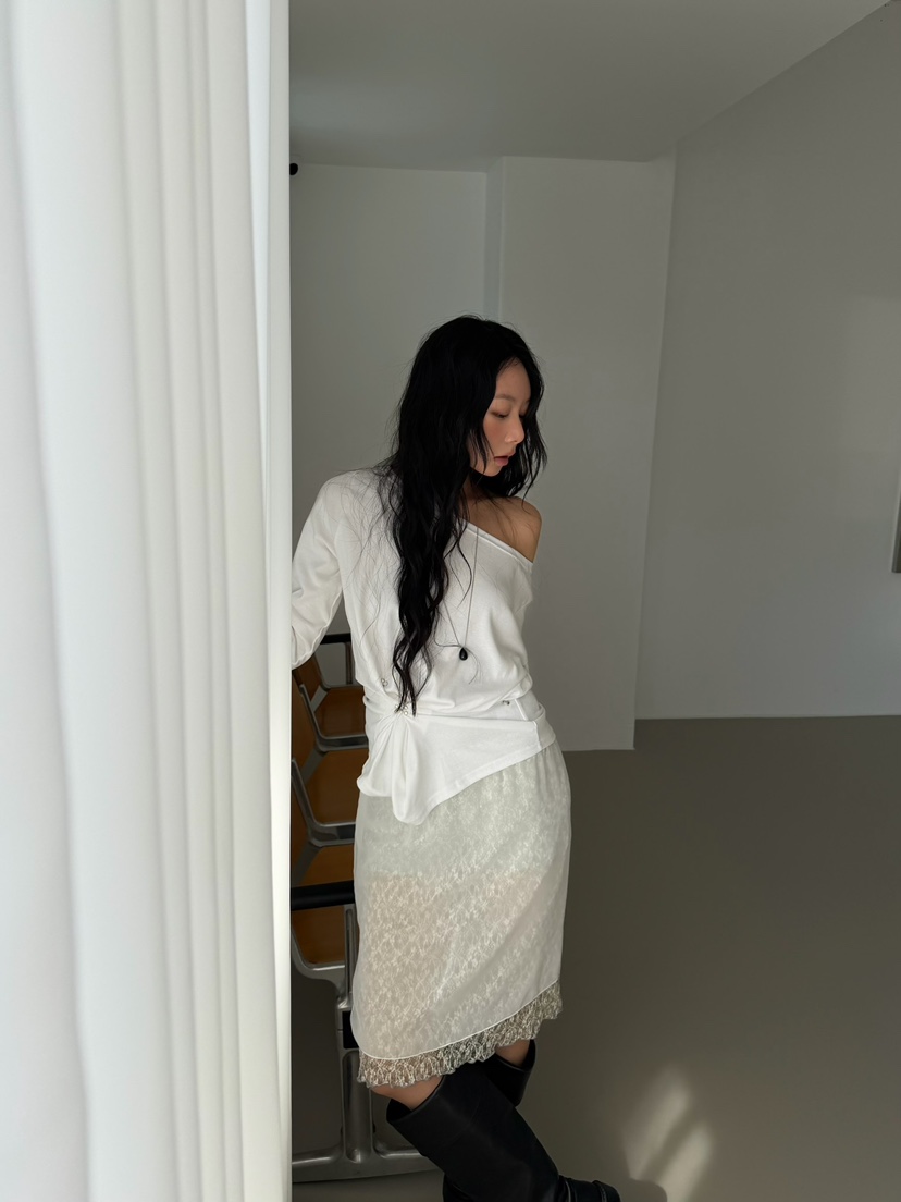 AWESOMESAUCE東大門直郵女士新品休閑人氣職業半身裙中短裙AWESOME SAUCE半身裙/中短裙