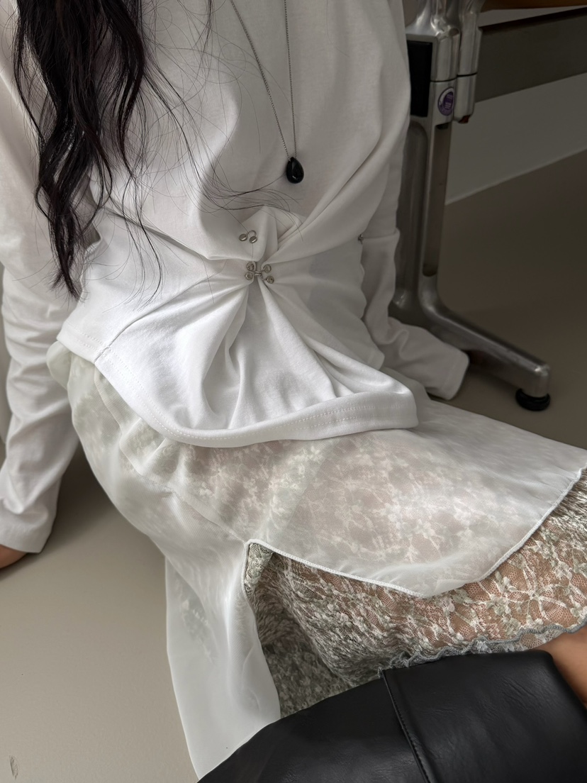 AWESOMESAUCE東大門直郵女士新品休閑人氣職業半身裙中短裙AWESOME SAUCE半身裙/中短裙