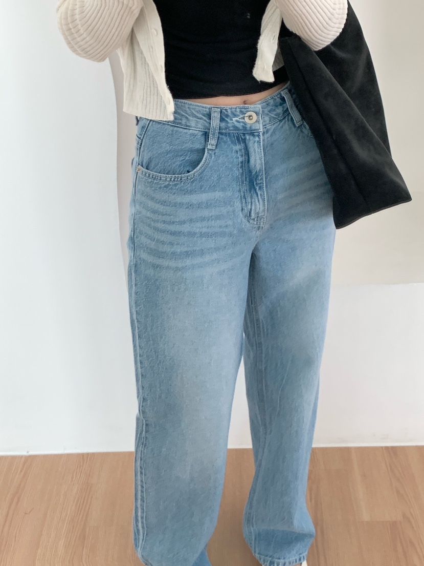 EOMPIT東大門代購女士新品時尚職業推薦真品26春夏牛仔褲EOMPIT牛仔褲