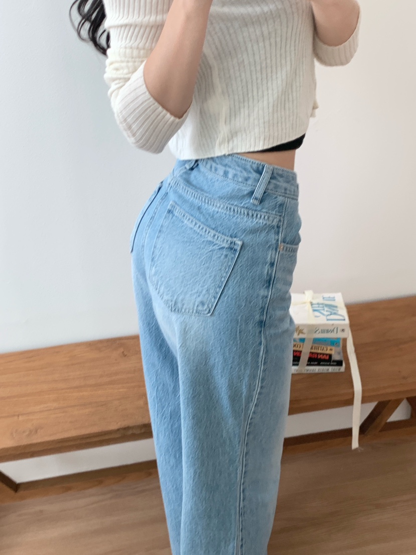 EOMPIT東大門代購女士新品時尚職業推薦真品26春夏牛仔褲EOMPIT牛仔褲