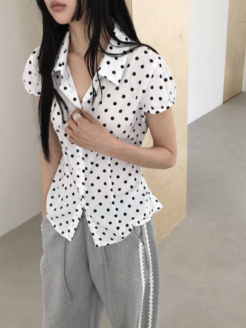 MARKE-P東大門直郵女士新品26春夏人氣襯衫蕾絲衫含腰繩MARKE-P襯衫/蕾絲衫