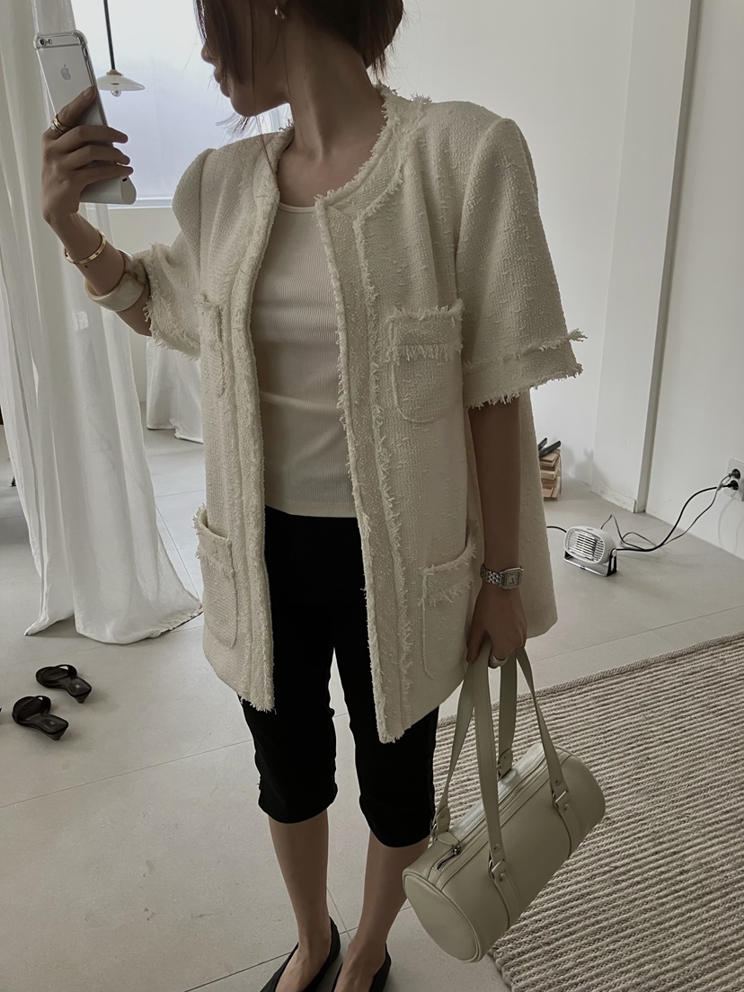 MADE-P韓國代購女裝新品休閑26春夏推薦時尚熱賣人氣夾克MADE-P夾克