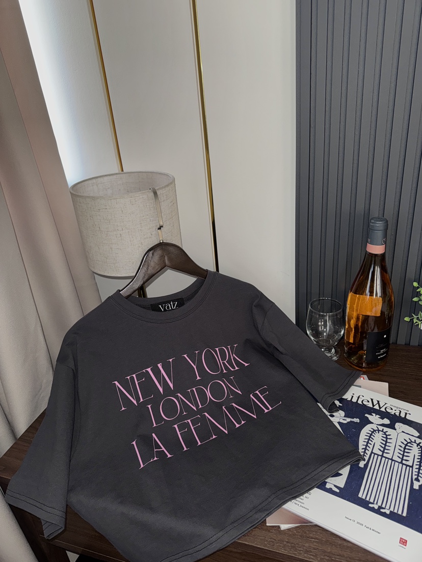 바츠東大門直郵女裝新品熱賣真品職業26春夏休閑推薦時尚T恤VatzT恤