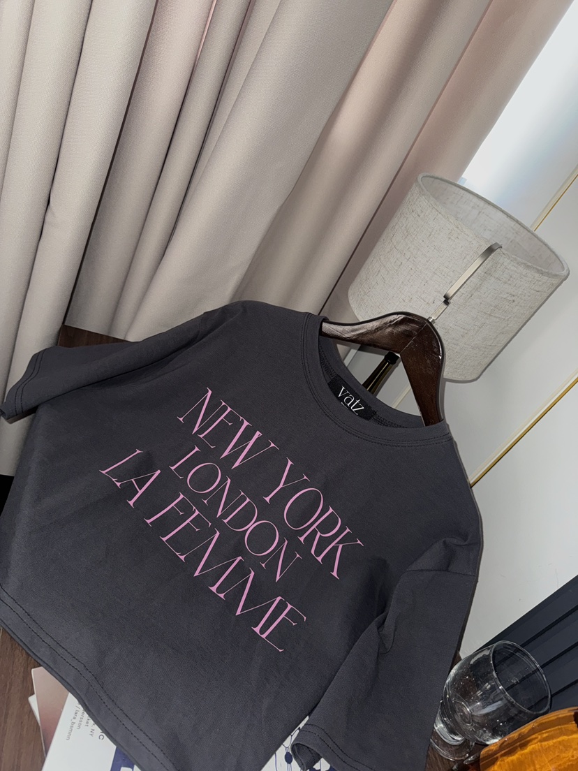 바츠東大門直郵女裝新品熱賣真品職業26春夏休閑推薦時尚T恤VatzT恤圖色1