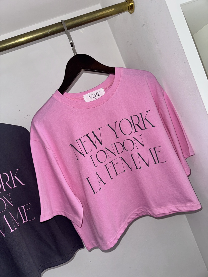 바츠東大門直郵女裝新品熱賣真品職業26春夏休閑推薦時尚T恤VatzT恤圖色2