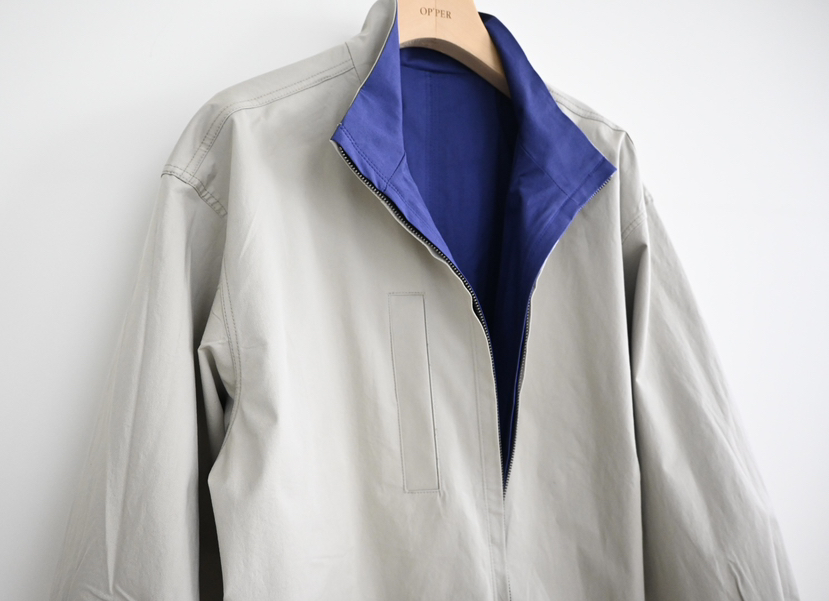 OP PER東大門代購女士新款推薦時尚熱賣真品夾克兩面穿雙面OPPER-simplebeige夾克