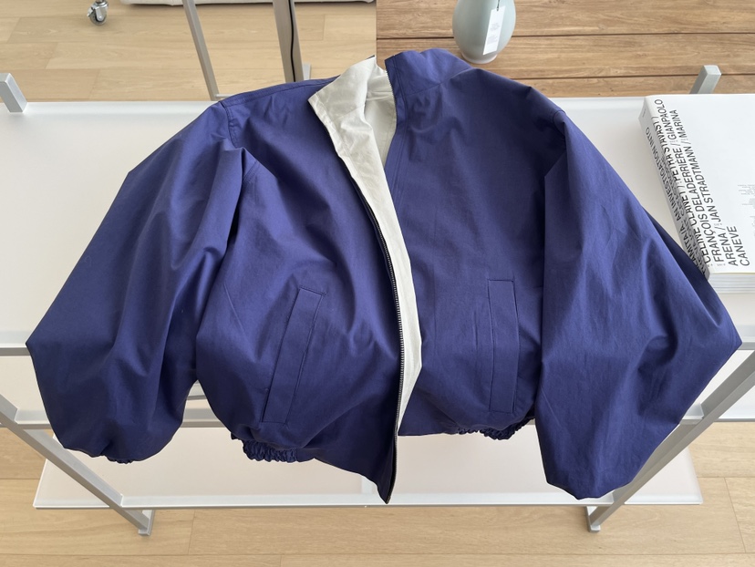 OP PER東大門代購女士新款推薦時尚熱賣真品夾克兩面穿雙面OPPER-simplebeige夾克