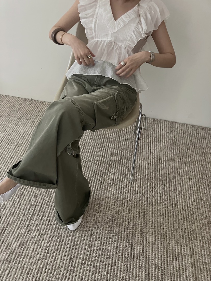 MADE-P韓國代購女士新品真品職業人氣時尚休閑26春夏牛仔褲MADE-P牛仔褲