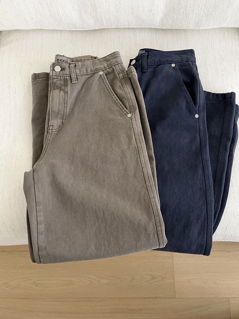 OP PER東大門直郵女士新品職業推薦時尚熱賣人氣26春夏休閑褲OPPER-simplebeige休閑褲