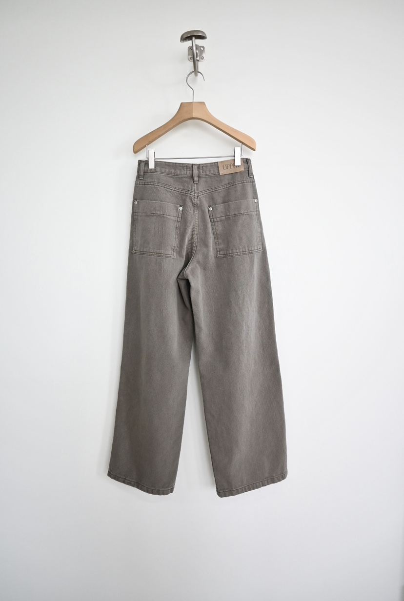 OP PER東大門直郵女士新品職業推薦時尚熱賣人氣26春夏休閑褲OPPER-simplebeige休閑褲