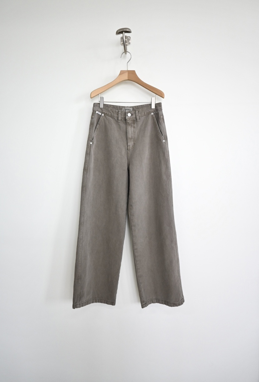 OP PER東大門直郵女士新品職業推薦時尚熱賣人氣26春夏休閑褲OPPER-simplebeige休閑褲圖色1