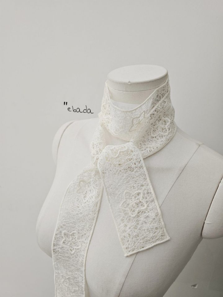 EBADA東大門實拍女士新品人氣時尚熱賣26春夏圍巾披肩網眼EBADA圍巾/披肩圖色2