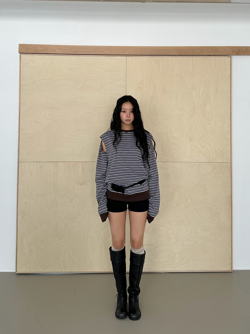 AWESOMESAUCE東大門直郵女士新款熱賣時尚推薦人氣長袖T恤AWESOME SAUCE長袖T恤