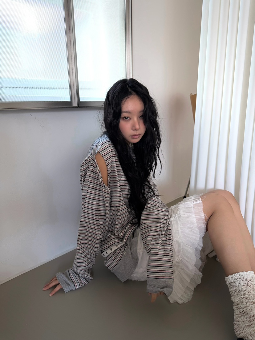 AWESOMESAUCE東大門直郵女士新款熱賣時尚推薦人氣長袖T恤AWESOME SAUCE長袖T恤