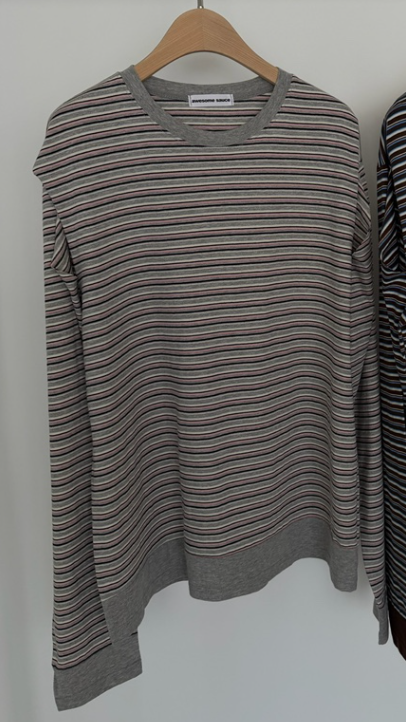 AWESOMESAUCE東大門直郵女士新款熱賣時尚推薦人氣長袖T恤AWESOME SAUCE長袖T恤圖色1