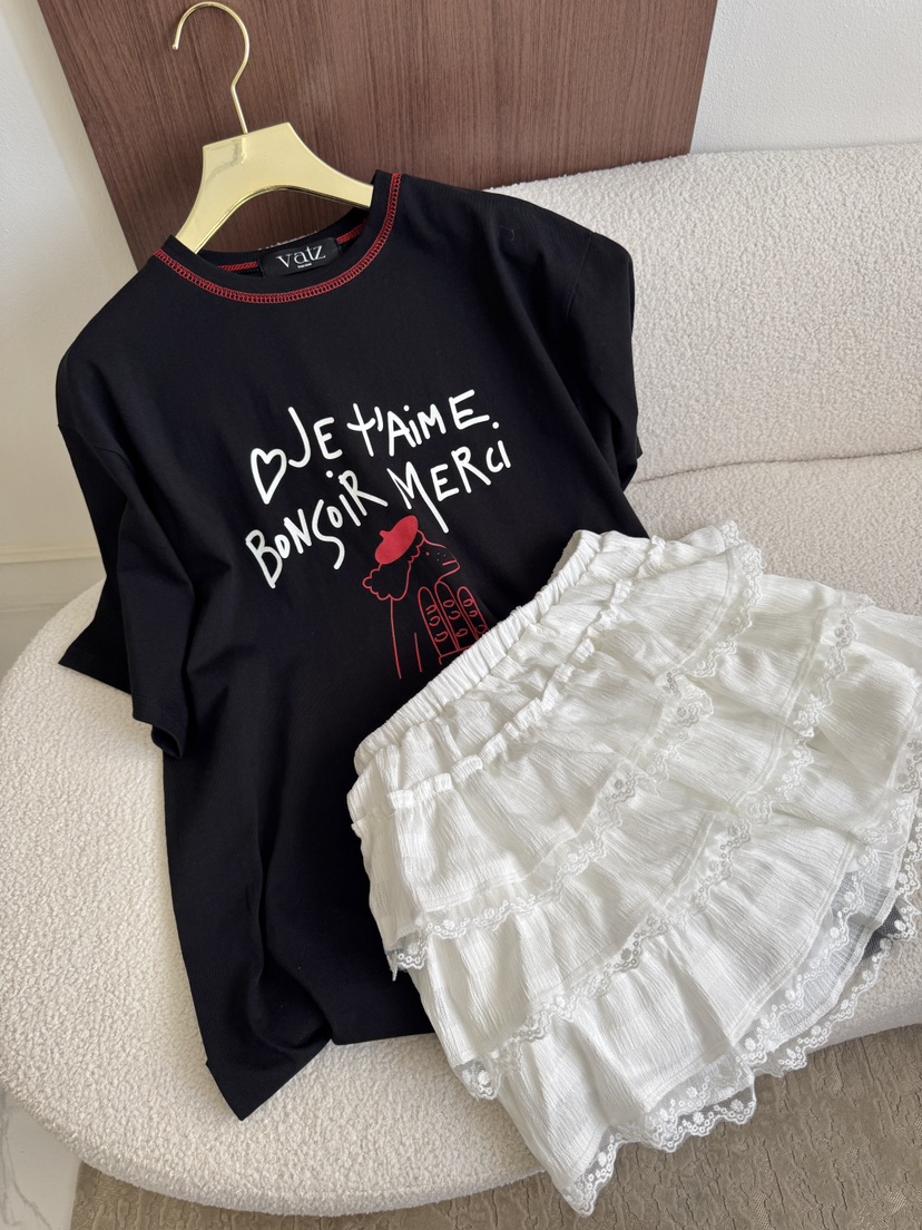 바츠韓國直郵女裝新品熱賣推薦26春夏真品休閑時尚職業T恤VatzT恤