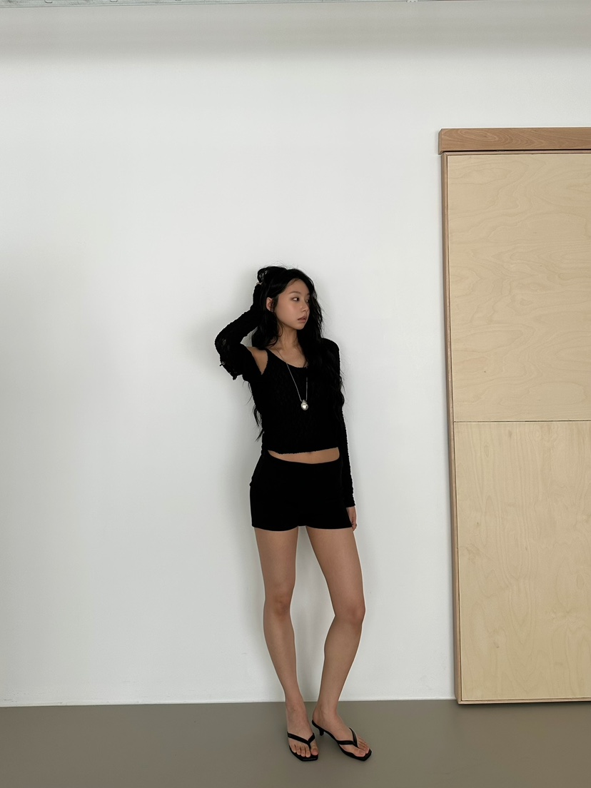 AWESOMESAUCE東大門直郵女士新品時尚人氣26春夏職業短褲AWESOME SAUCE短褲