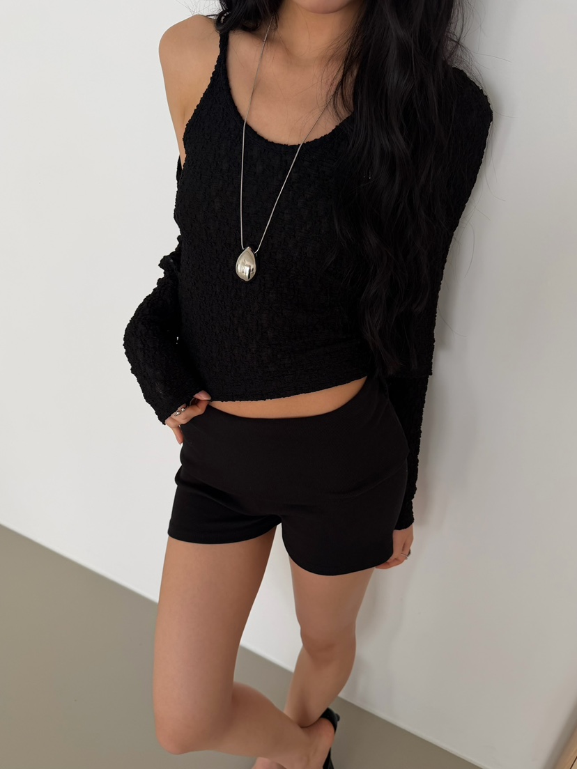 AWESOMESAUCE東大門直郵女士新品時尚人氣26春夏職業短褲AWESOME SAUCE短褲圖色2