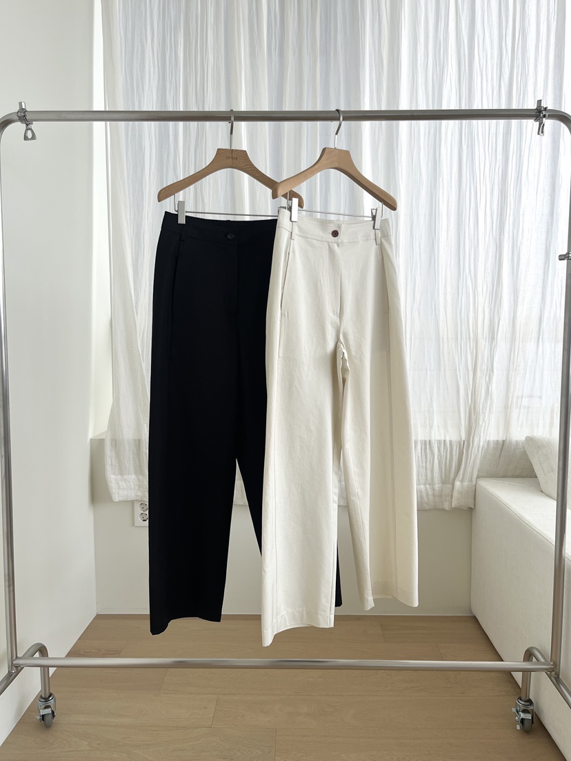 OP PER東大門代購女士新款推薦休閑職業真品人氣熱賣休閑褲OPPER-simplebeige休閑褲