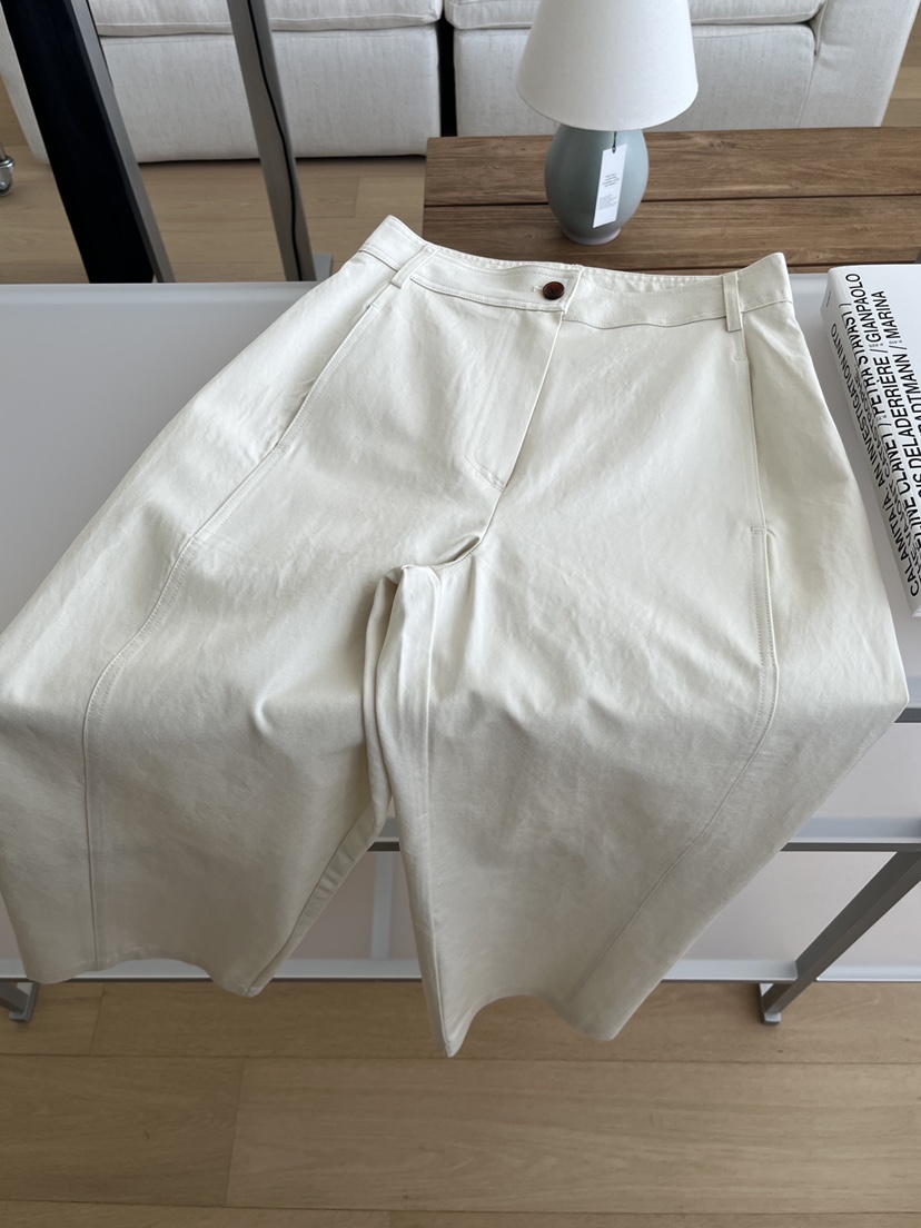 OP PER東大門代購女士新款推薦休閑職業真品人氣熱賣休閑褲OPPER-simplebeige休閑褲