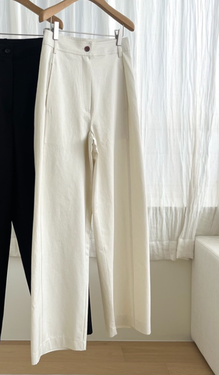 OP PER東大門代購女士新款推薦休閑職業真品人氣熱賣休閑褲OPPER-simplebeige休閑褲圖色2