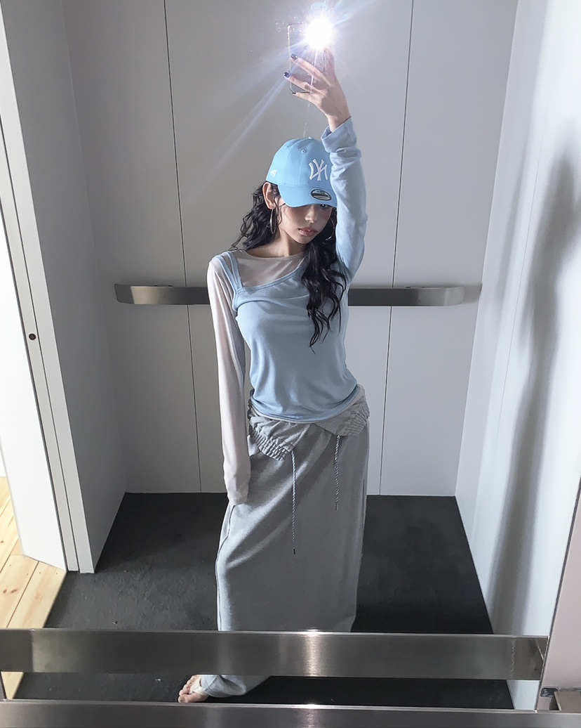 LIVE AID-P東大門代購女裝新品休閑人氣熱賣時尚職業長裙LIVE AID-P長裙