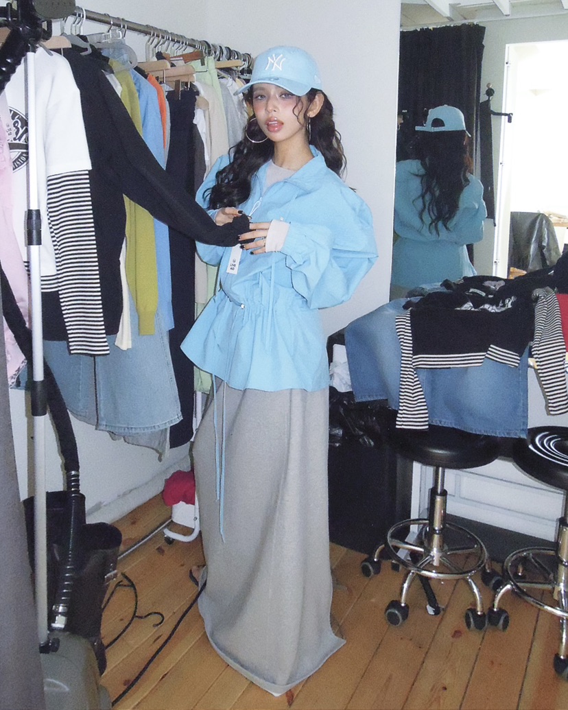 LIVE AID-P東大門代購女裝新品休閑人氣熱賣時尚職業長裙LIVE AID-P長裙