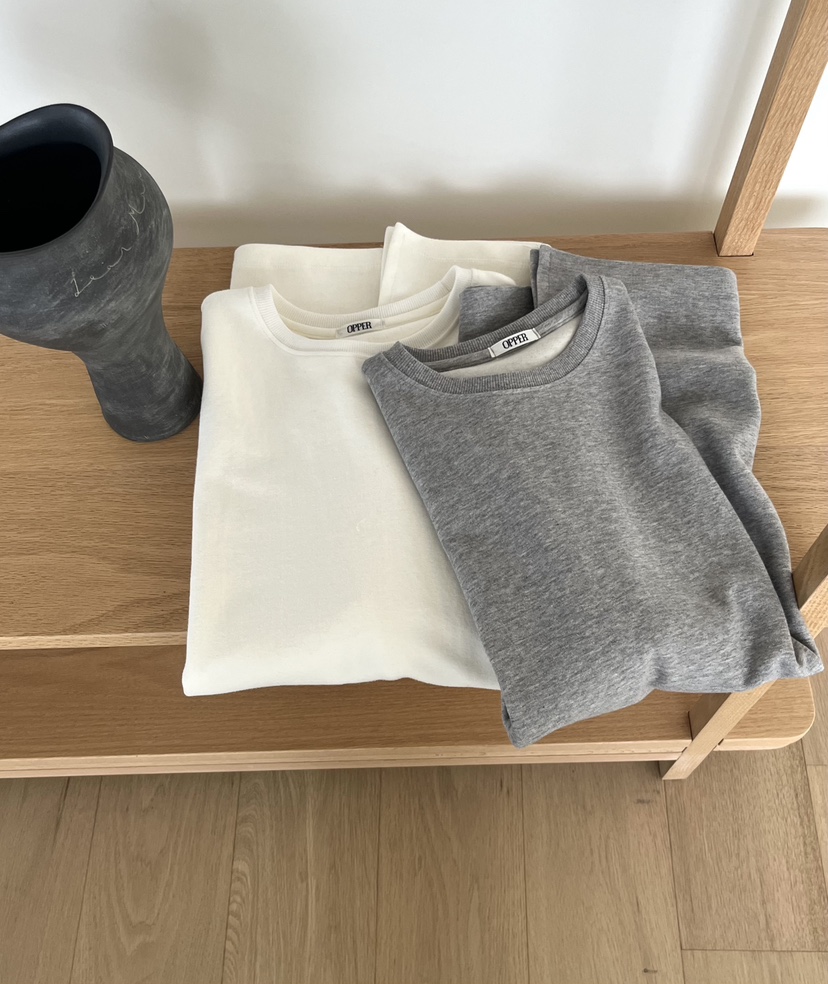 OP PER韓國代購女裝新款熱賣推薦時尚休閑26春夏職業T恤OPPER-simplebeigeT恤