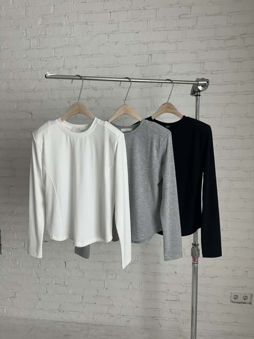 ONL韓國直郵女士新品26春夏休閑職業人氣長袖T恤天絲填充ONL長袖T恤