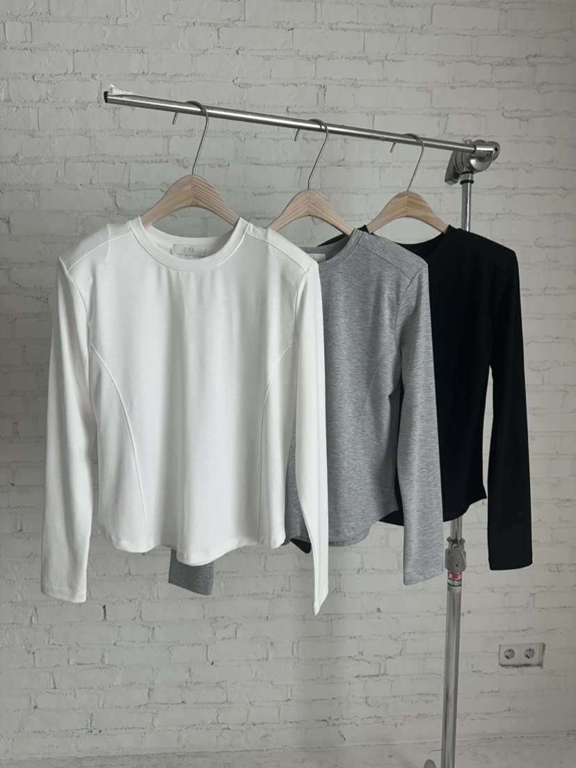 ONL韓國直郵女士新品26春夏休閑職業人氣長袖T恤天絲填充ONL長袖T恤