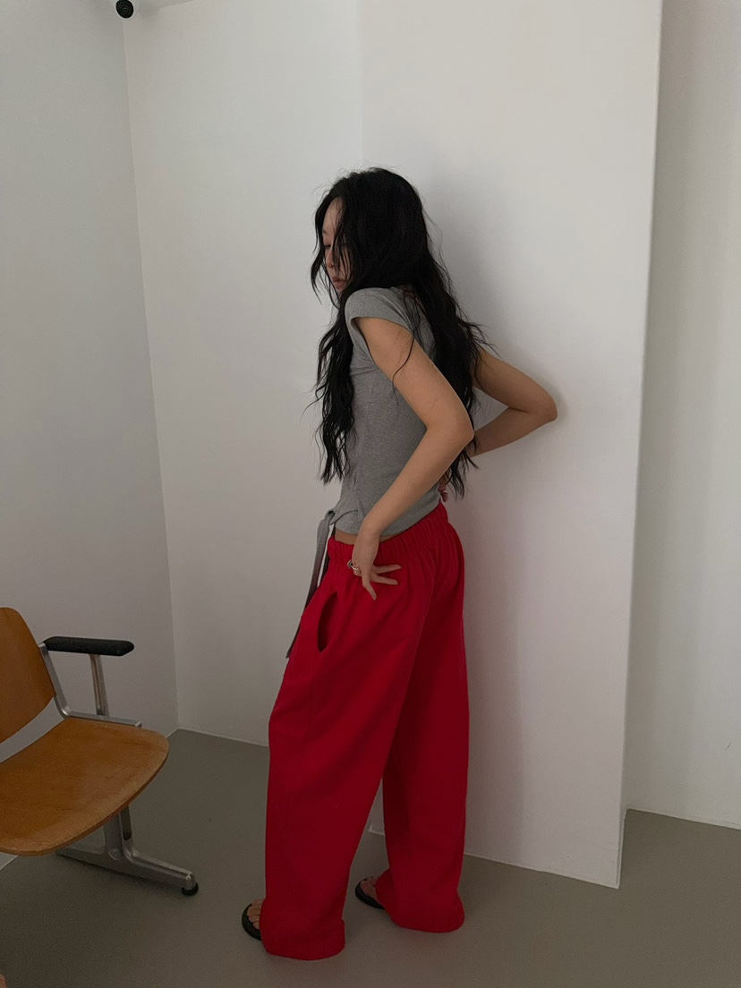 AWESOMESAUCE東大門實拍女裝新款休閑熱賣休閑褲不含腰帶AWESOME SAUCE休閑褲