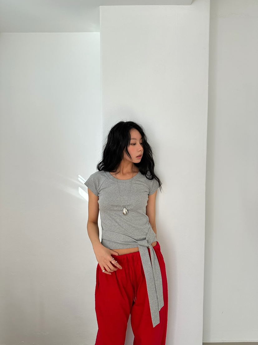 AWESOMESAUCE東大門代購女裝新款26春夏人氣推薦職業休閑T恤AWESOME SAUCET恤