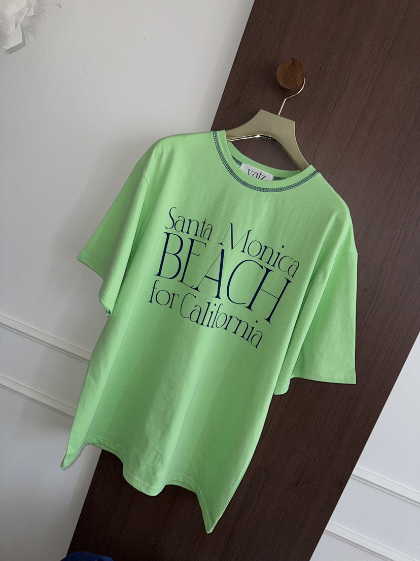 바츠東大門實拍女士新款人氣26春夏熱賣時尚推薦休閑真品T恤VatzT恤圖色2