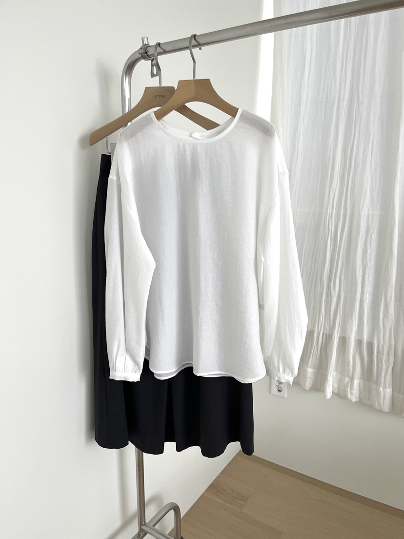 OP PER東大門代購女裝新款真品26春夏推薦熱賣襯衫蕾絲衫OPPER-simplebeige襯衫/蕾絲衫