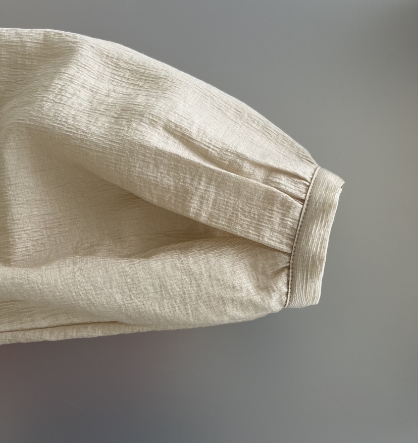 OP PER東大門代購女裝新款真品26春夏推薦熱賣襯衫蕾絲衫OPPER-simplebeige襯衫/蕾絲衫